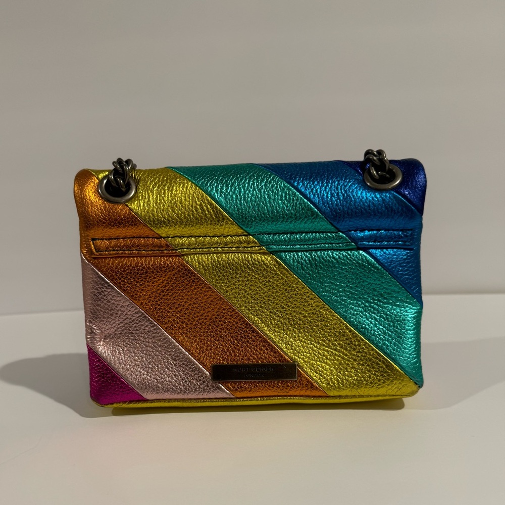 Kurt Geiger Multicolor Striped Crossbody Bag - Picture 4 of 4